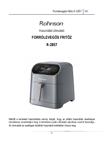Használati útmutató Rohnson R-2857 Olajsütő