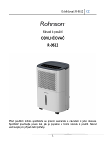 Manuál Rohnson R-9612 Vysoušeč
