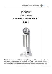Használati útmutató Rohnson R-4410 Italkeverő