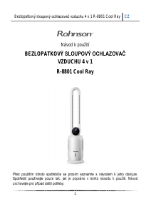 Manuál Rohnson R-8801 Cool Ray Větrák