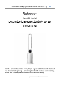 Használati útmutató Rohnson R-8801 Cool Ray Ventilátor
