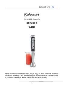 Használati útmutató Rohnson R-5791 Botmixer