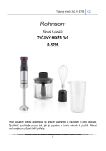 Manuál Rohnson R-5795 Ruční mixér
