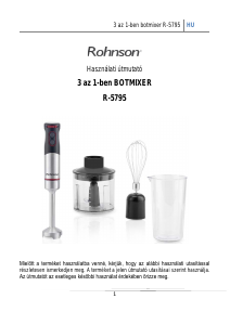 Használati útmutató Rohnson R-5795 Botmixer