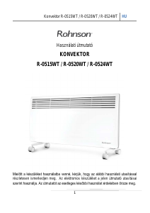 Használati útmutató Rohnson R-0520WT Hősugárzó
