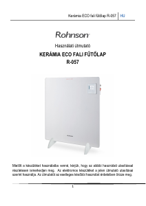 Használati útmutató Rohnson R-057 Hősugárzó
