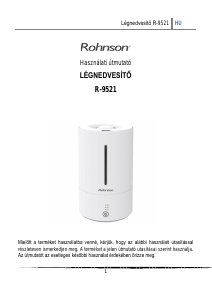 Használati útmutató Rohnson R-9521 Párásító