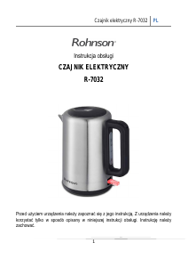 Instrukcja Rohnson R-7032 Czajnik