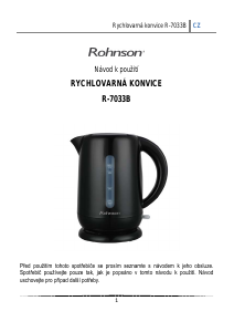 Manuál Rohnson R-7033B Konvice