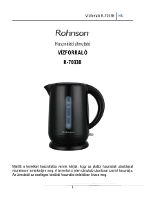 Használati útmutató Rohnson R-7033B Vízforraló