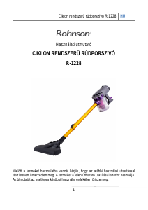 Használati útmutató Rohnson R-1228 Porszívó
