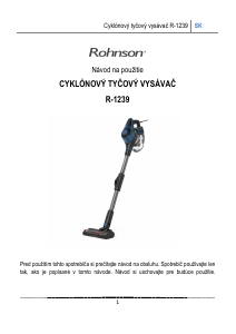 Návod Rohnson R-1239 Vysávač