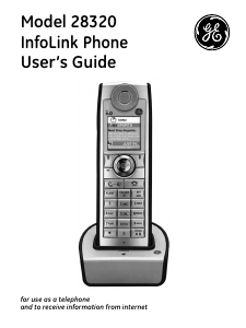 Manual GE 28320 Wireless Phone