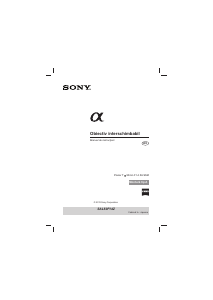 Manual Sony SAL50F14Z Obiectiv