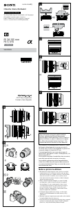 Manual Sony SEL24105G Obiectiv