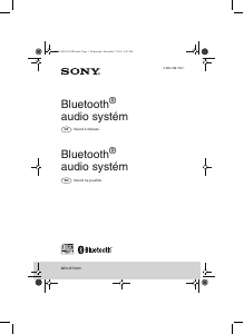 Manuál Sony MEX-BT3000 Autorádio