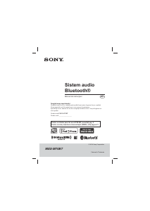 Manual Sony MEX-M70BT Player auto