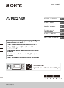 Manual Sony XAV-AX8150 Player auto