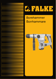Bruksanvisning Falke 37500 (LT62410) Borrhammare