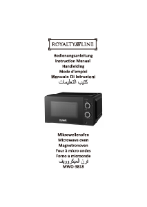 كتيب Royalty Line MWO-3805 جهاز ميكروويف