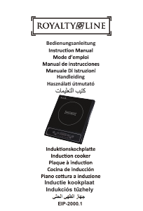 Mode d’emploi Royalty Line EIP-2000.1 Table de cuisson