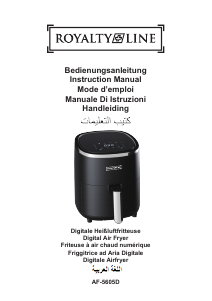 Manuale Royalty Line AF-5605D Friggitrice