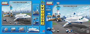 Manual Gudi set 8912 City International airport
