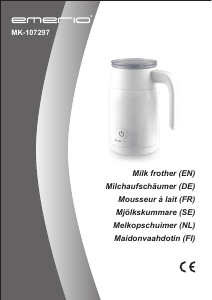 Manual Emerio MK-107297 Milk Frother