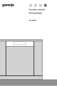 Használati útmutató Gorenje GI672B90X Mosogatógép
