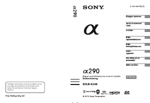 Bruksanvisning Sony Alpha DSLR-A290Y Digitalkamera