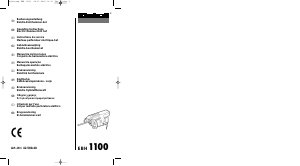 Mode d’emploi Einhell EBH 1100 Perforateur