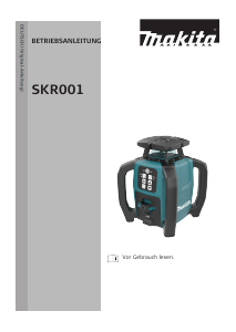 Bedienungsanleitung Makita SKR001 Linienlaser