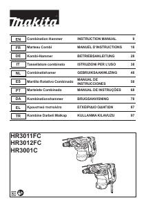 Brugsanvisning Makita HR3012FC Borehammer