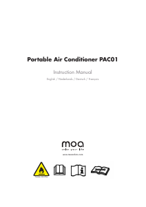 Bedienungsanleitung Moa PAC01 Klimagerät