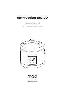 Handleiding Moa MC10DB Multicooker
