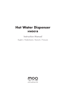 Bedienungsanleitung Moa HWD01B Wasserspender
