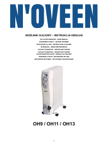 Manual N'oveen OH13 Radiator