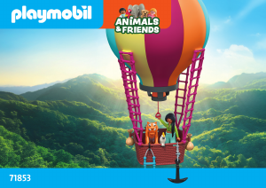 Brugsanvisning Playmobil set 71853 Animals & Friends Ballontur