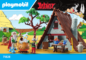 Instrukcja Playmobil set 71828 Asterix Asterix: Wiejski bankiet