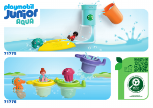 Instrukcja Playmobil set 71776 Junior JUNIOR AQUA: Pływający kubeczek