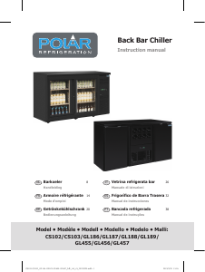 Manuale Polar GL187 Frigorifero