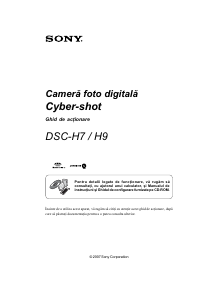 Manual Sony Cyber-shot DSC-H7 Cameră digitală