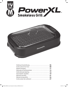 Bedienungsanleitung PowerXL M35529 Tischgrill