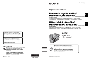 Instrukcja Sony Cyber-shot DSC-R1 Aparat cyfrowy