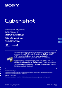 Instrukcja Sony Cyber-shot DSC-S750 Aparat cyfrowy