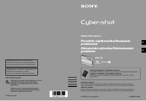 Instrukcja Sony Cyber-shot DSC-T9 Aparat cyfrowy