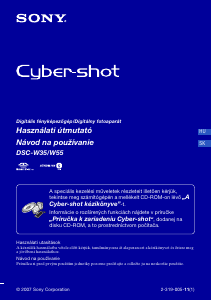 Návod Sony Cyber-shot DSC-W55 Digitálna kamera