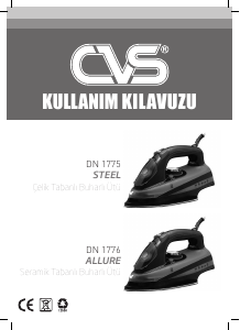 Kullanım kılavuzu CVS DN 1776 Allure Ütü