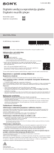 Priručnik Sony NW-E393L Walkman Mp3 reproduktor