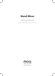 Bedienungsanleitung Moa SM1203NR Standmixer